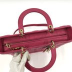 Dior Lady Dior Large Cannage 2-Way Handbag — view 8