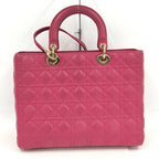 Dior Lady Dior Large Cannage 2-Way Handbag — view 2