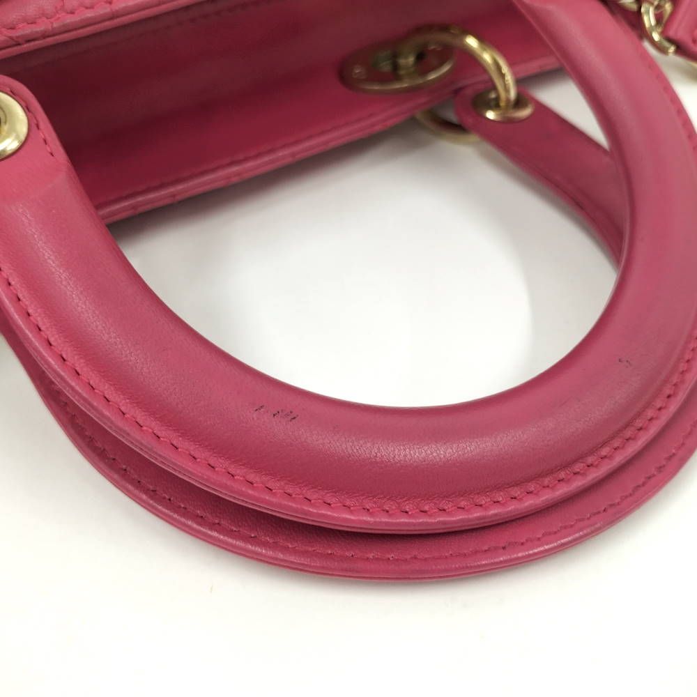 Dior Lady Dior Large Cannage 2-Way Handbag — view 6