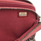 Chanel Boy Chain Wallet Lambskin Shoulder — view 9