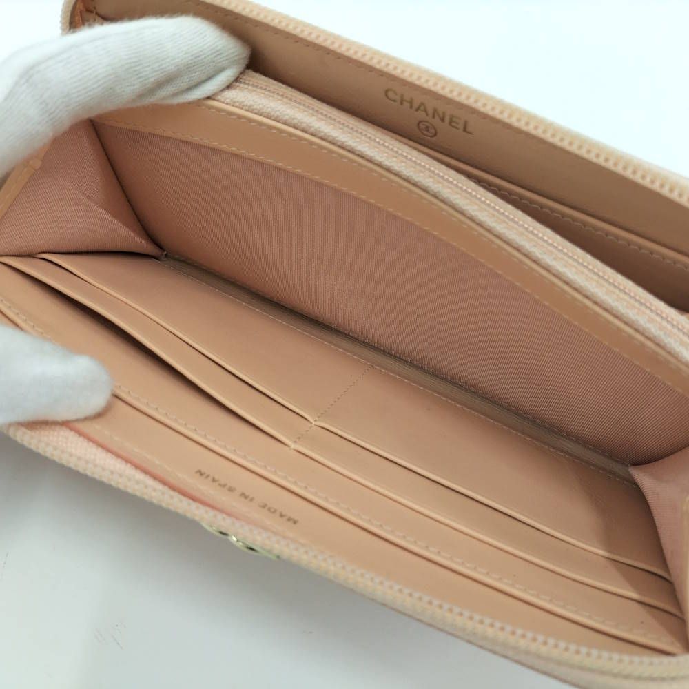 Chanel Boy Zip Around Wallet — view 8