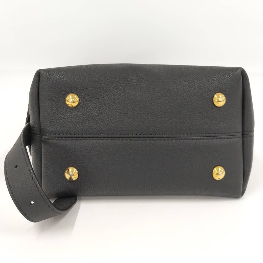 Louis Vuitton Lowkey Hobo PM Shoulder Bag Leather Black — view 7