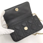 Dior My Toque Phone Bag Cannage Lambskin — view 6