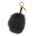 Fendi Pom Charm Alpaca Keychain