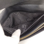 Prada Saffiano Leather Bifold Wallet Black — view 9