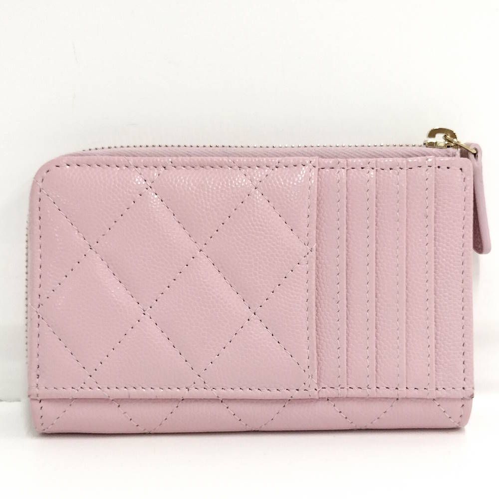 Chanel Fragment Case Caviar Leather Pink Shoulder — view 2