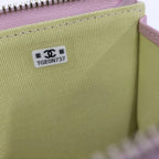 Chanel Fragment Case Caviar Leather Pink Shoulder — view 9