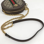 Gucci Ophidia Shoulder Bag Around Sherry Line GG Supreme Leather Brown — view 6