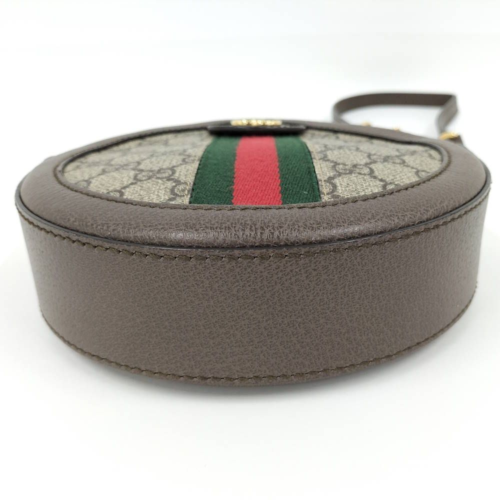 Gucci Ophidia Shoulder Bag Around Sherry Line GG Supreme Leather Brown — view 4