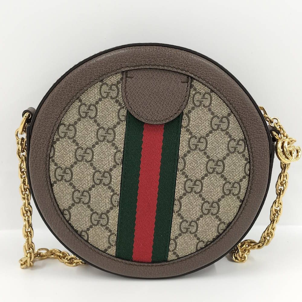 Gucci Ophidia Shoulder Bag Around Sherry Line GG Supreme Leather Brown — view 2