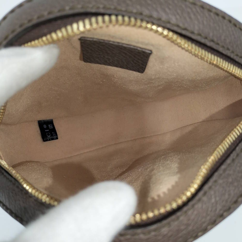 Gucci Ophidia Shoulder Bag Around Sherry Line GG Supreme Leather Brown — view 8