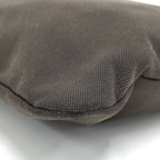 Prada Logo Tote Leather Canvas Black — view 3