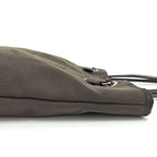 Prada Logo Tote Leather Canvas Black — view 7