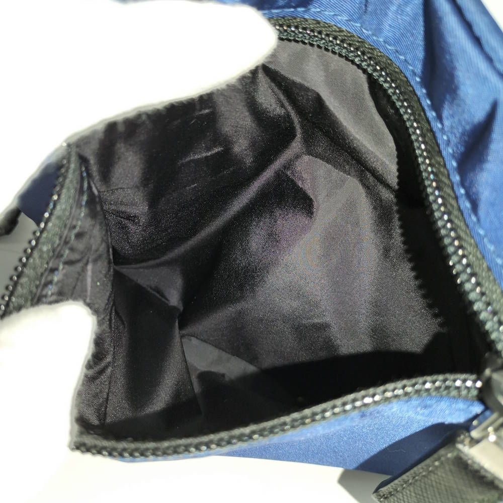 Prada Shoulder Bag Nylon Navy — view 9