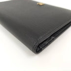 Chanel Bifold Wallet Compact Leather Black — view 4