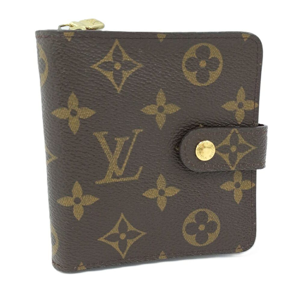 Louis Vuitton Compact Zip Monogram Bifold Wallet