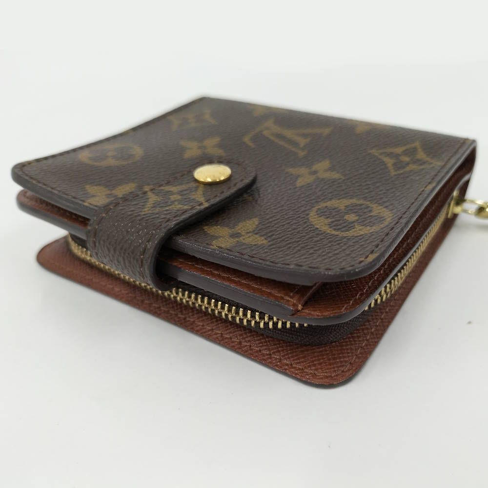 Louis Vuitton Compact Zip Monogram Bifold Wallet — view 4