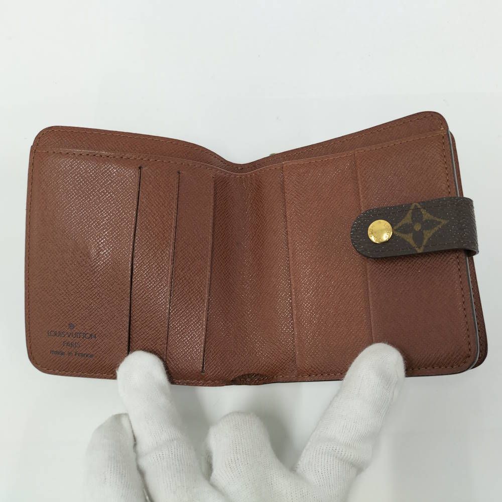 Louis Vuitton Compact Zip Monogram Bifold Wallet — view 2