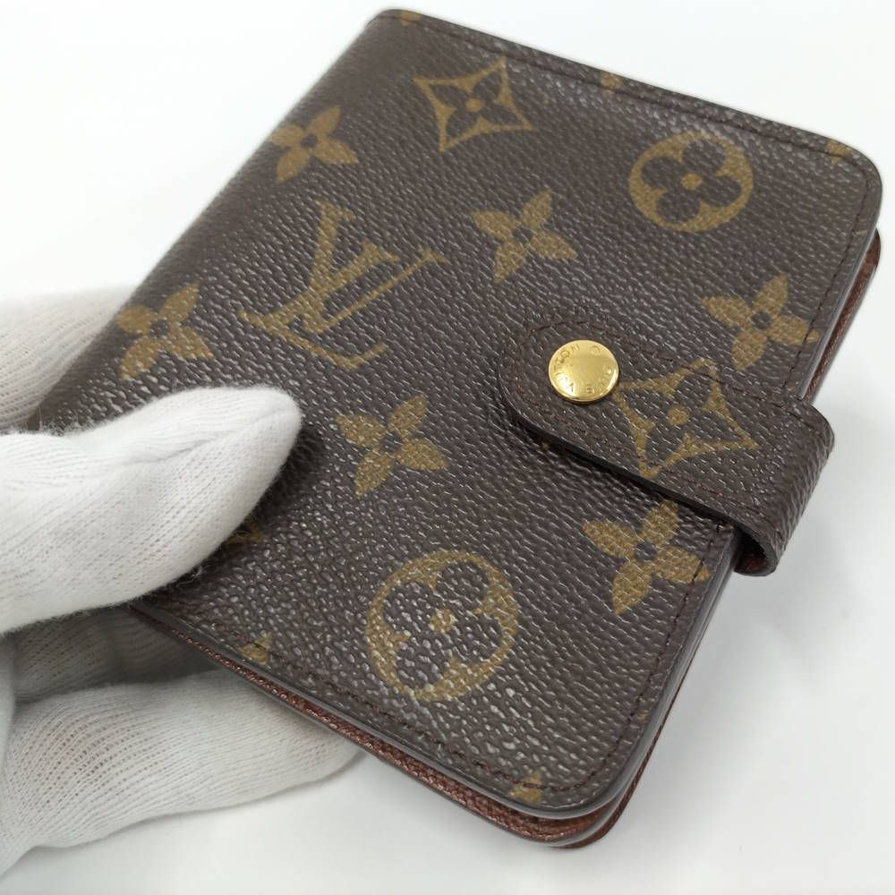 Louis Vuitton Compact Zip Monogram Bifold Wallet — view 7