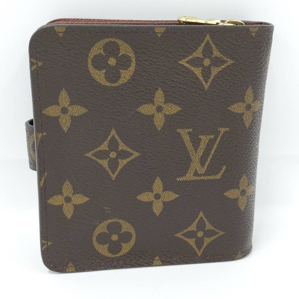 Louis Vuitton Compact Zip Monogram Bifold Wallet — view 3