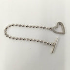 Gucci Open Heart Ball Chain Bracelet — view 8