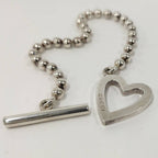 Gucci Open Heart Ball Chain Bracelet — view 7