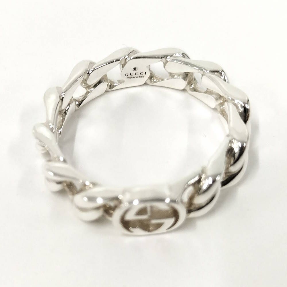 Gucci Interlocking Ring Silver — view 5
