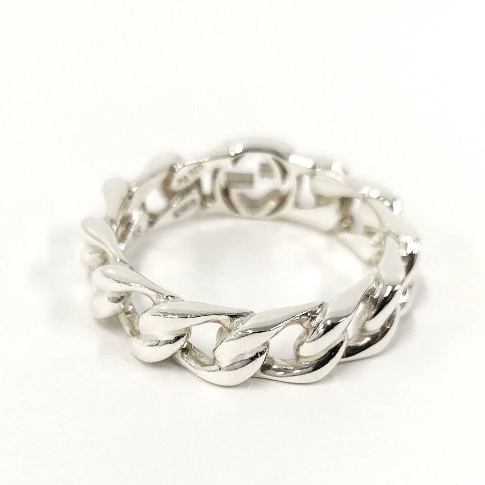 Gucci Interlocking Ring Silver — view 4