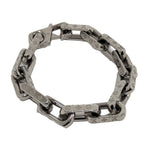 Louis Vuitton Bracelet Monogram Chain Plated Silver