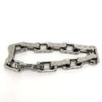 Louis Vuitton Bracelet Monogram Chain Plated Silver — view 2