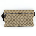 Gucci Belt Bag GG Canvas Leather Brown — view 2