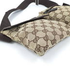 Gucci Belt Bag GG Canvas Leather Brown — view 5