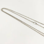 Gucci Square Plate Silver Necklace — view 5