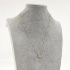 Gucci Square Plate Silver Necklace — view 3