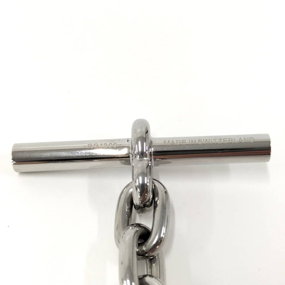 Hermes Key Ring Chaine D'ancre Plated Silver — view 6