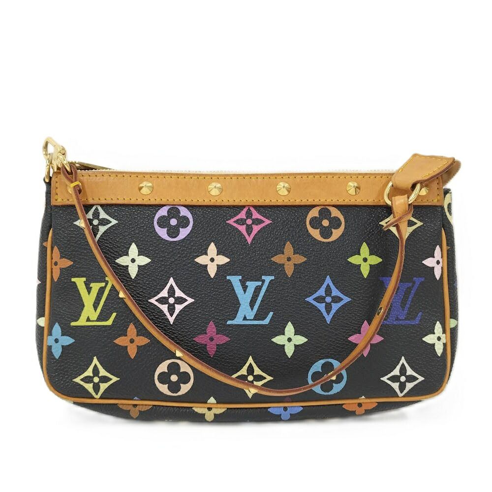 Louis Vuitton Pochette Accessoire Multicolor Noir Shoulder