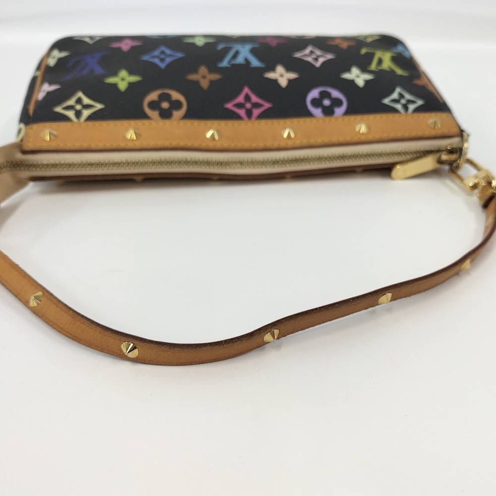 Louis Vuitton Pochette Accessoire Multicolor Noir Shoulder — view 8