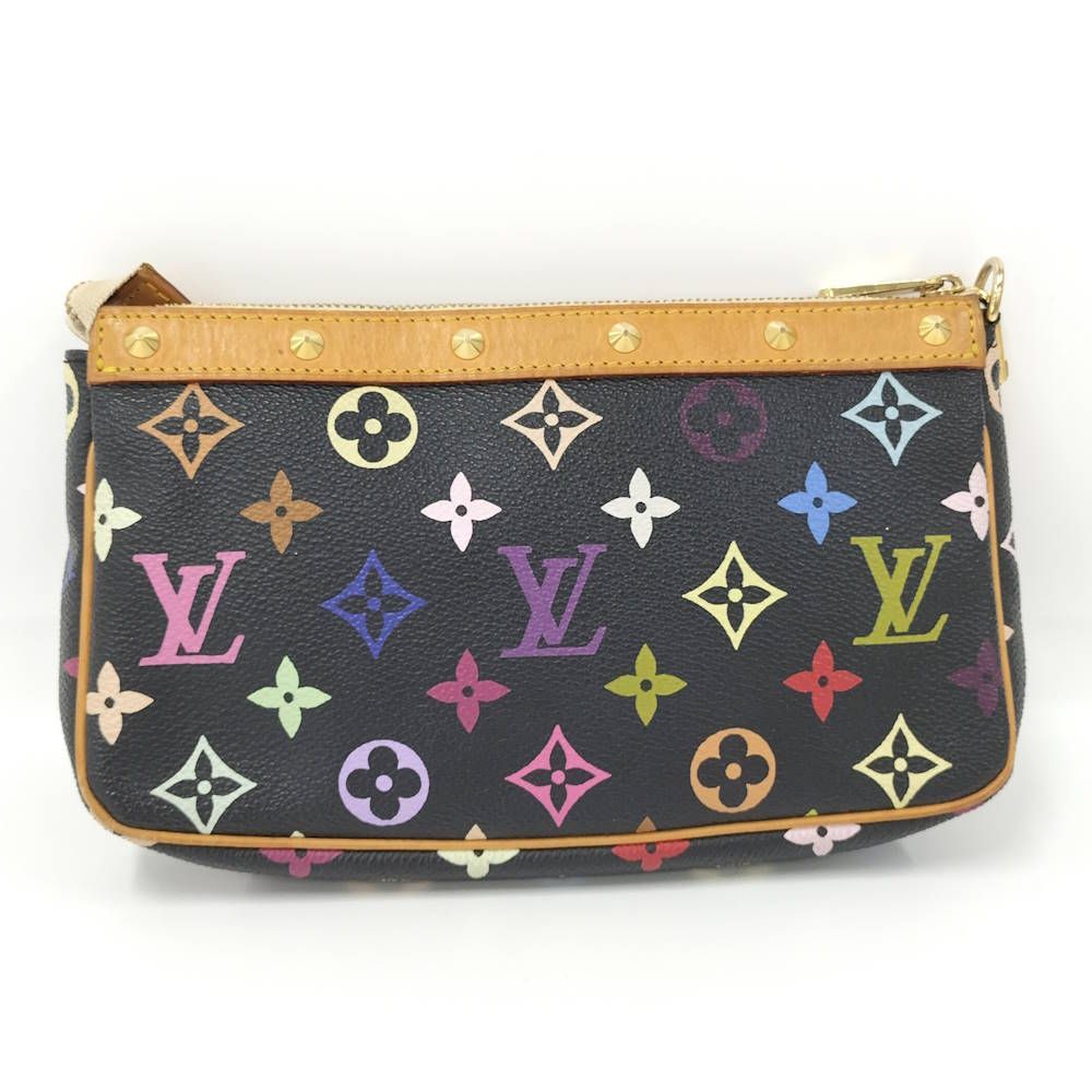 Louis Vuitton Pochette Accessoire Multicolor Noir Shoulder — view 2