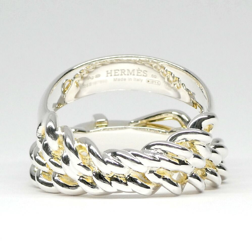 Hermes Ring Book le Cellier Inflexible 60 Silver — view 2