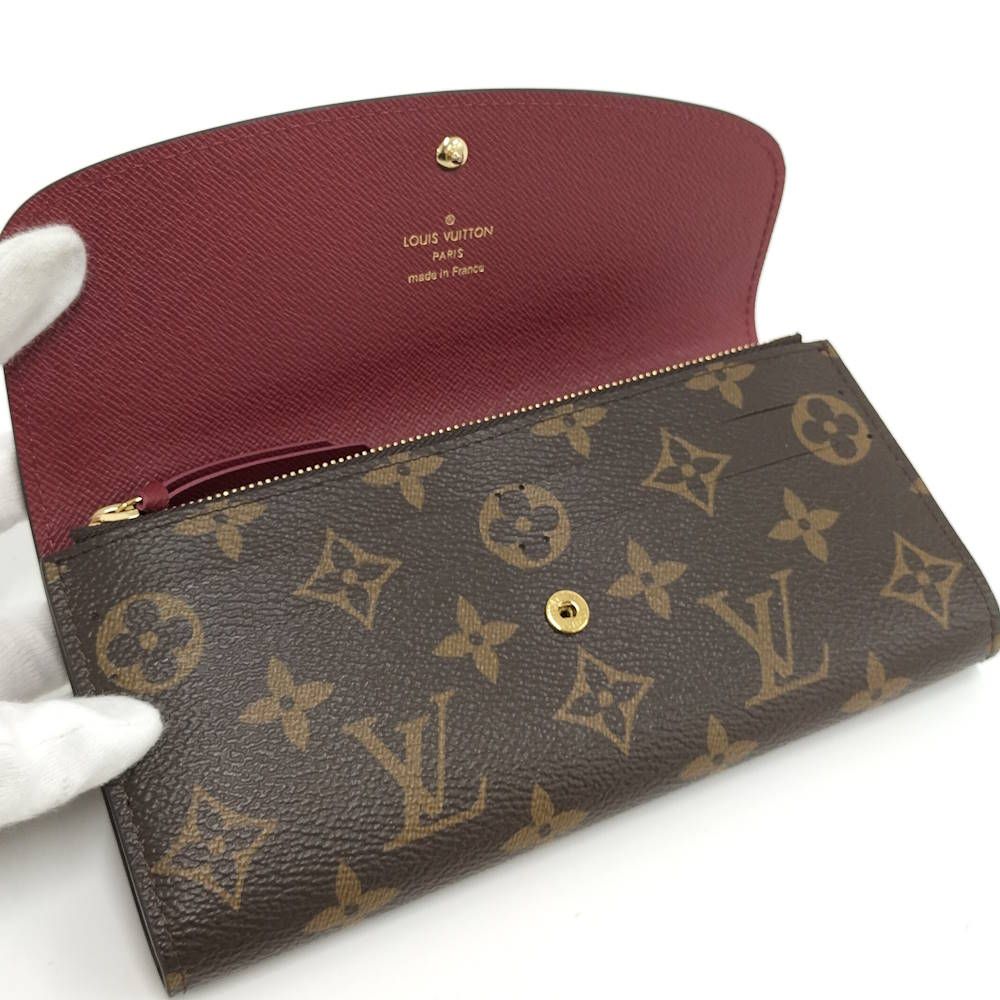 Louis Vuitton Portofui Emily Wallet Fuchsia Monogram — view 3