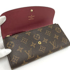 Louis Vuitton Portofui Emily Wallet Fuchsia Monogram — view 3