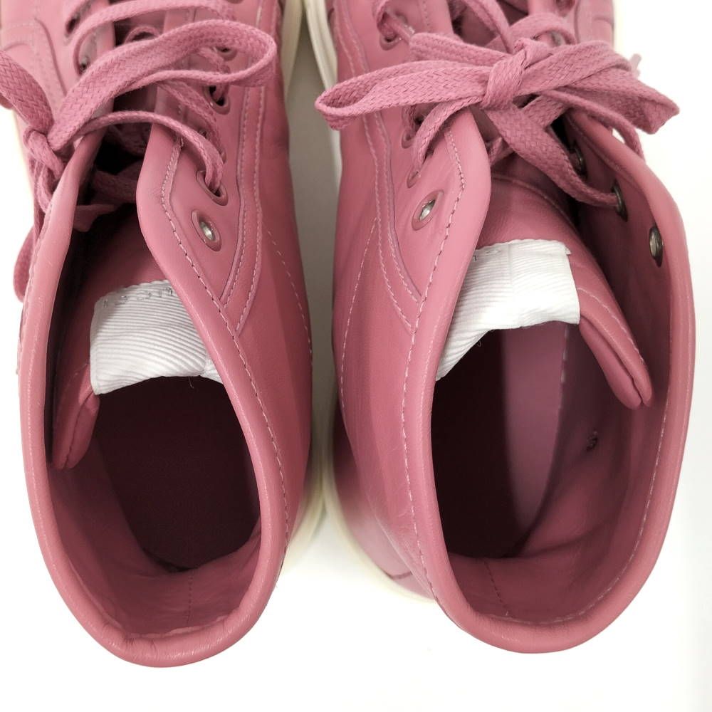 Gucci Studs Sneakers 36.5) Leather Pink Silver — view 6
