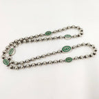 Gucci Interlocking Ball Chain Necklace — view 3