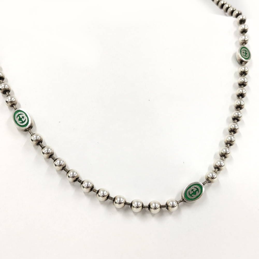 Gucci Interlocking Ball Chain Necklace