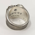 Gucci Ring GG Heart 925 Sterling Silver — view 3