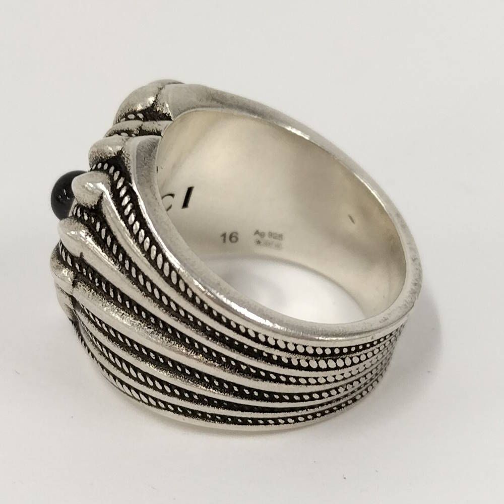 Gucci Ring GG Heart 925 Sterling Silver — view 2