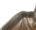 Chanel Vintage Brown Calf Bubble Quilt Gold Chain Shoulder — view 9