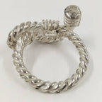 Hermes Ring Vintage O-dienne Silver — view 6