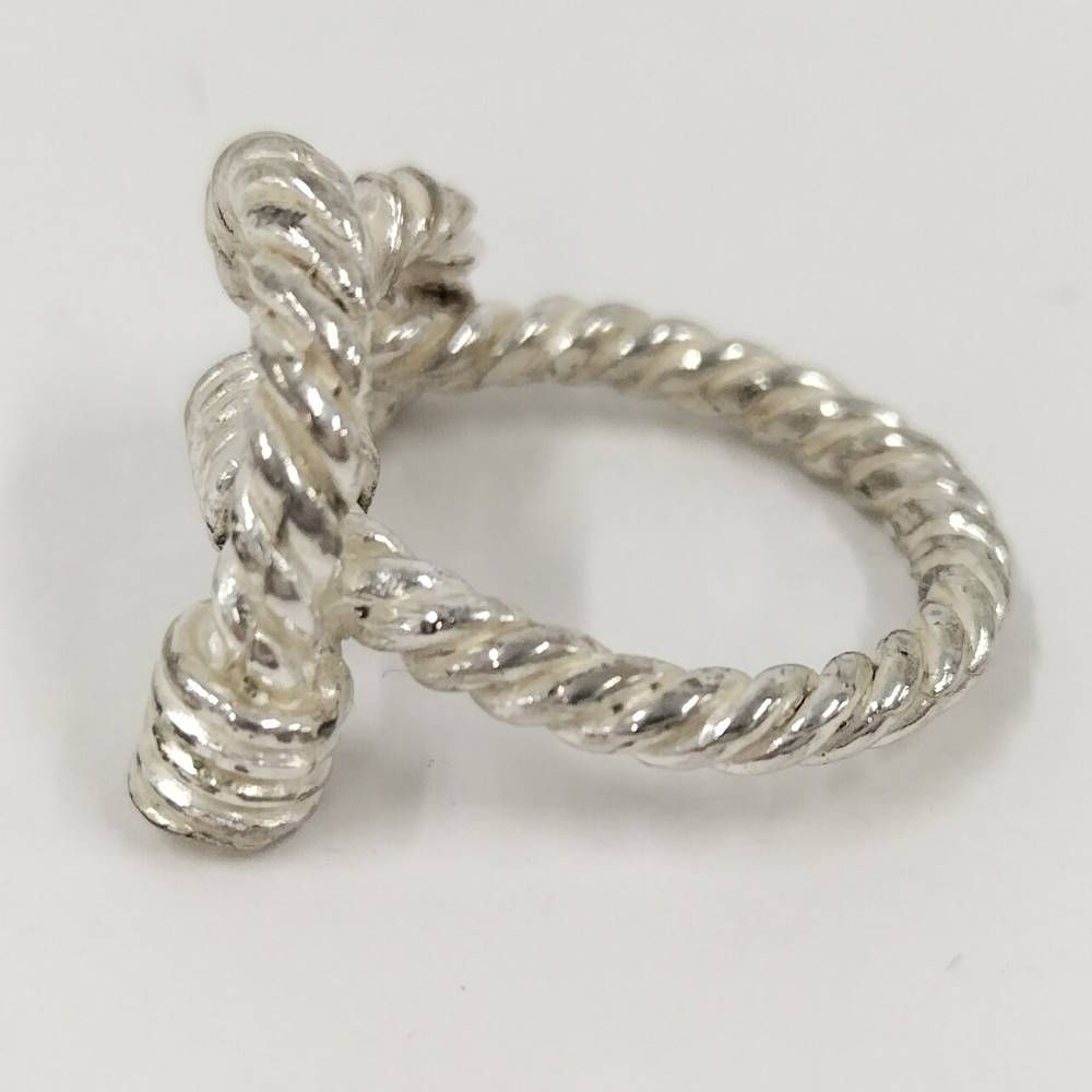 Hermes Ring Vintage O-dienne Silver — view 3