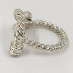 Hermes Ring Vintage O-dienne Silver — view 3